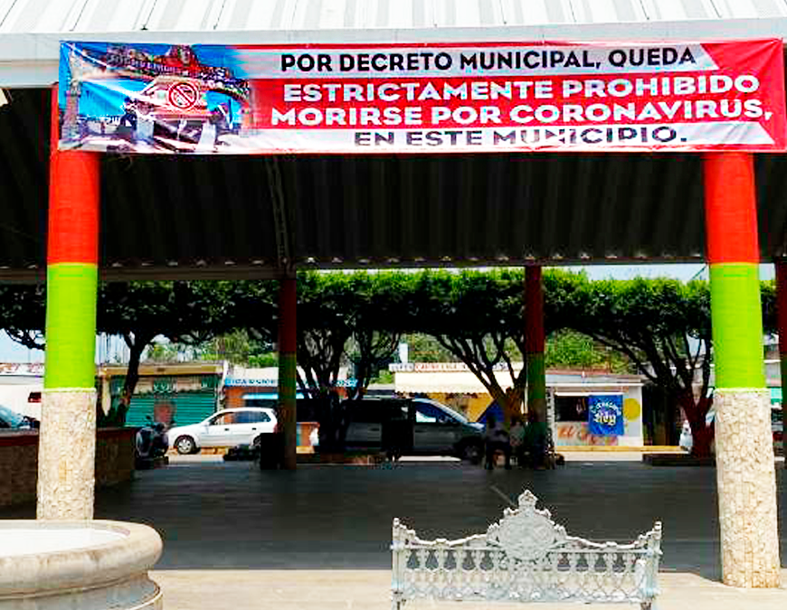 En Soconusco, Veracruz, queda prohibido morir por Covid 19